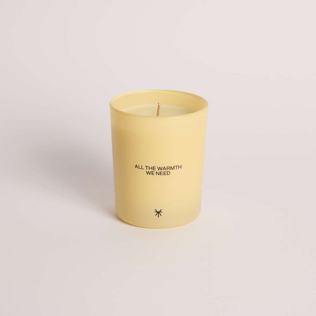 candela profumata decorativa aneke gialla the sun